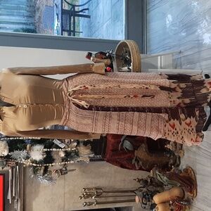 100% silk wrap reversible skirt